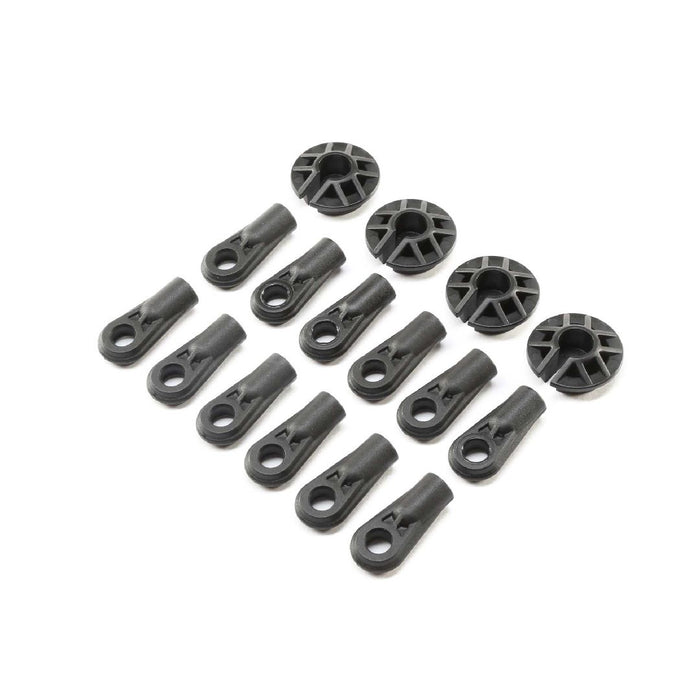 Losi Shock and Rod Ends,Spring Cups(12): SBR 2.0