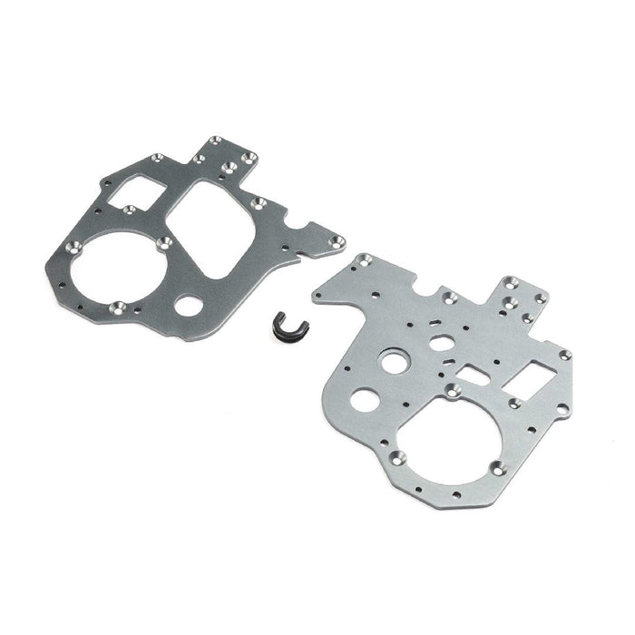 Losi Chassis Plate Set, Aluminum: PM-MX