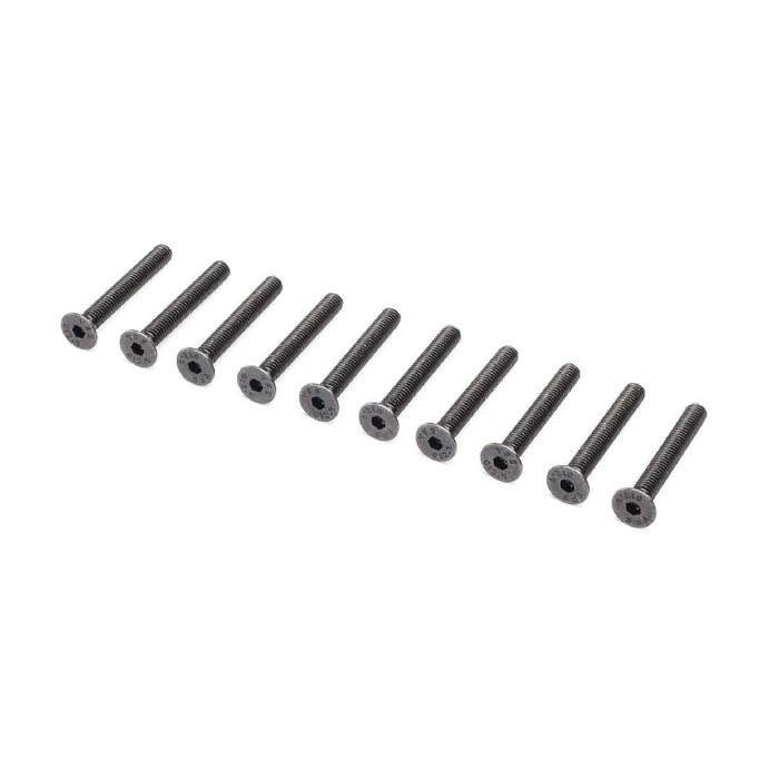 Losi Flat Head Screws, M4 x 30mm (10)