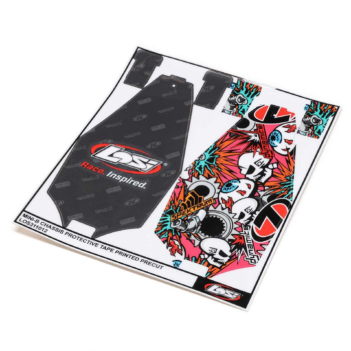 Losi Mini-B Chassis Protective Tape, Precut (2)