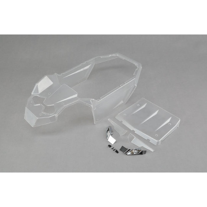 Losi Body Set, Clear: Rock Rey