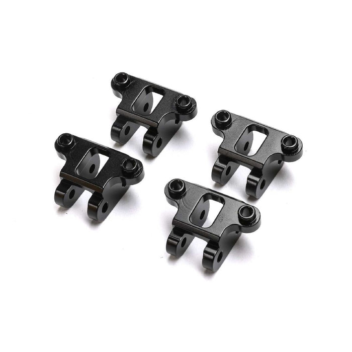 Losi Axle Shock Mount, Aluminum, Black,(4): LMT, TTLMT