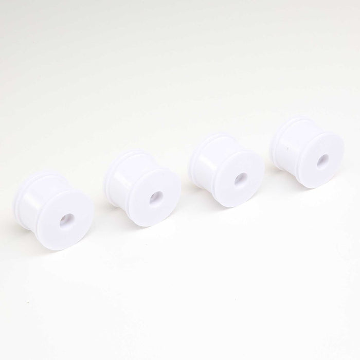 Losi Front/Rear Wheel, White (4): Mini-T 2.0