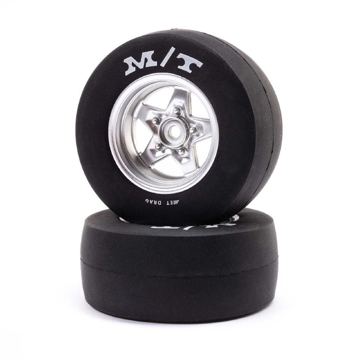Losi Mickey Thompson, Rear Tire, Premounted: Mini Drag