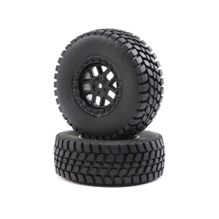 Losi 2.2/3.0 Alpine Tire, 12mm Hex on Black Tire(F/R) (2)