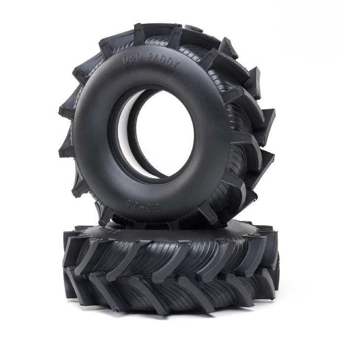 Losi D&D Paddy Tire w/Foam (Front/Rear) (2): LMT Mega
