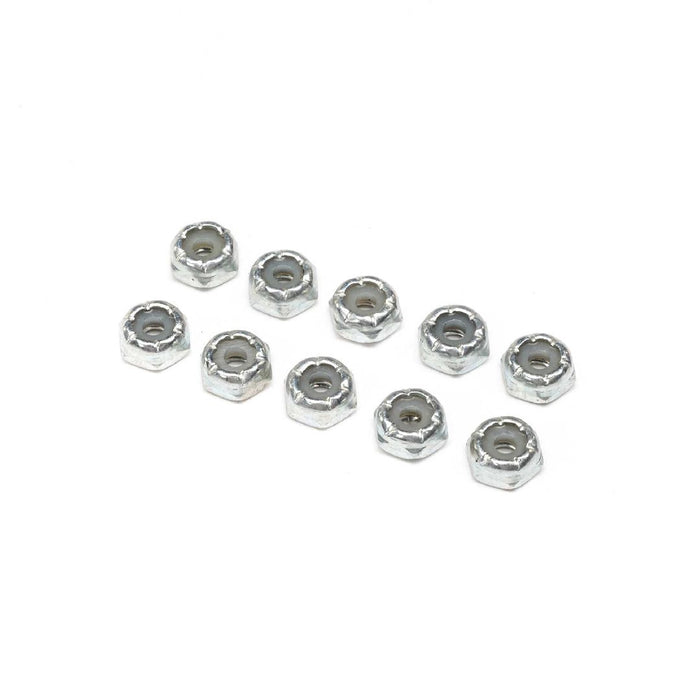 Losi 4-40 Steel Locking 1/2 Nuts (10)