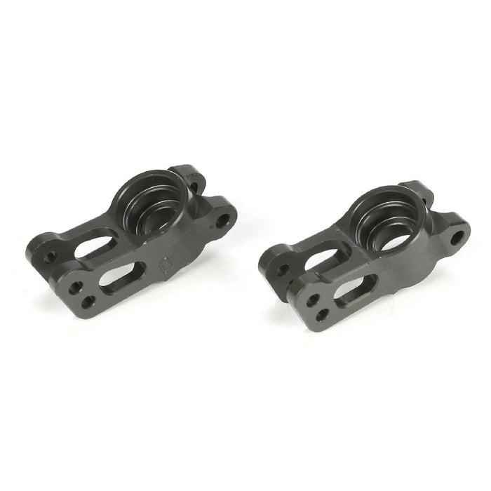 Losi Rear Hubs, Aluminum: TEN