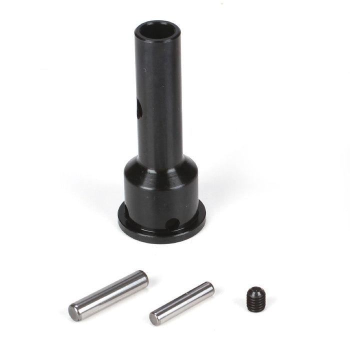 Losi Front/Rear Stub Axle & Pins (1): 5IVE-T, MINI WRC