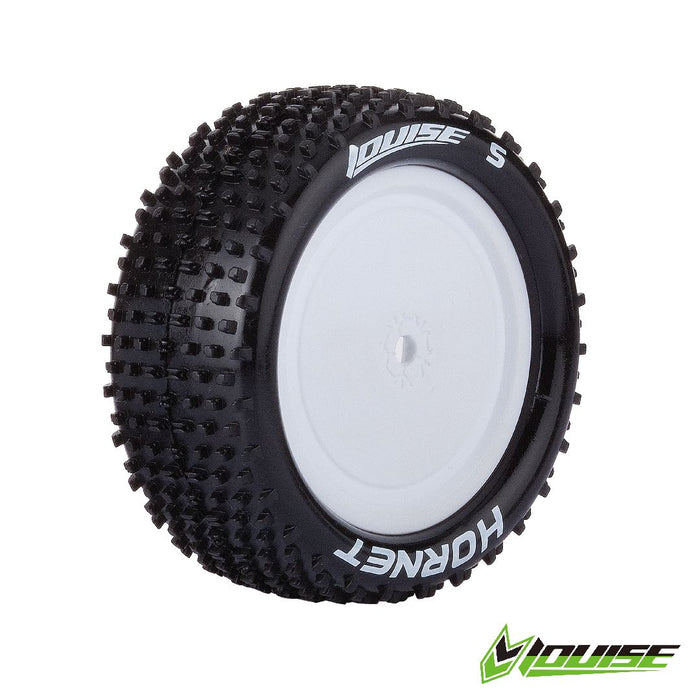 Louise R/C E-Hornet 1/10 (Soft) 12mm on White Wheel (2) (4x4, Fr