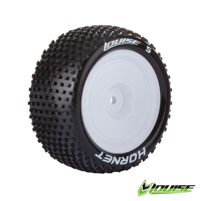 Louise R/C E-Hornet 1/10 (Soft) 12mm on White Wheel (2) (4x4, Re