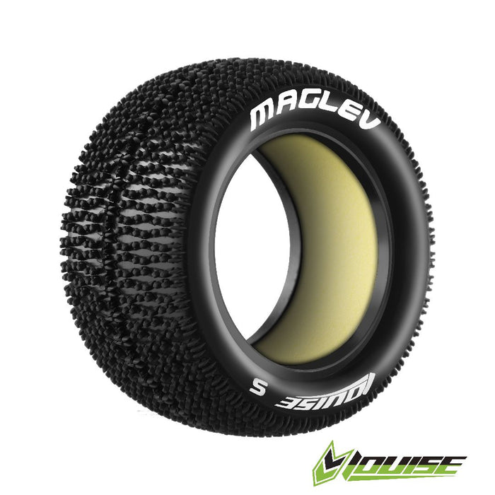 Louise R/C E-Maglev Buggy (Soft Compound) Tire (Rear) (2)