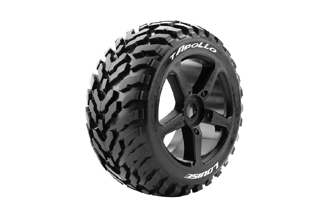 Louise R/C T-Apollo 1/8 Truggy on Spoke/Black Wheels (2)