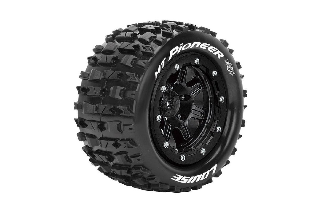 Louise R/C MT-Pioneer on Black Whls for Maxx 5.4" OD (2)