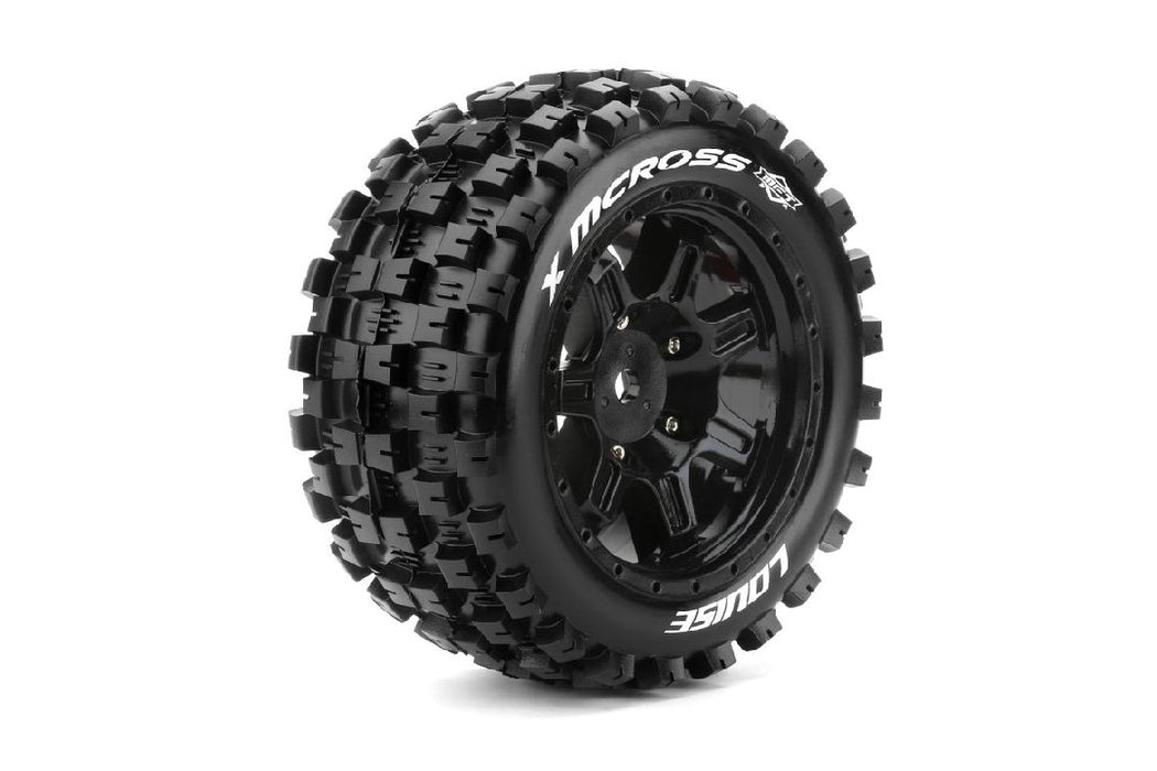 Louise R/C X-Mcross 4.3" on Black Wheels (For X-Maxx)(2)