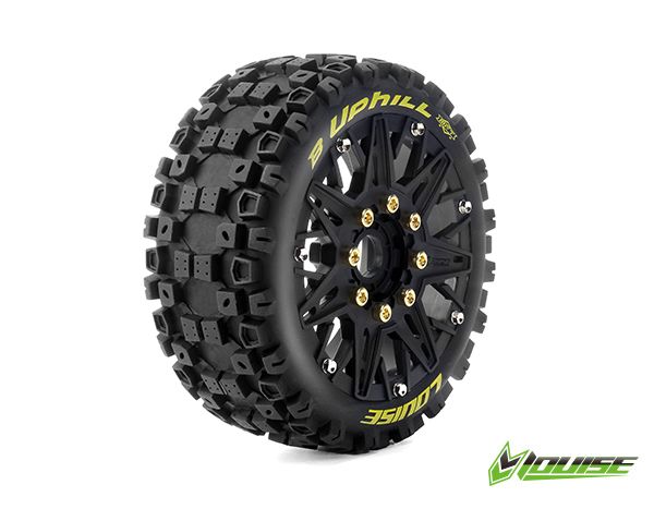 Louise R/C B-Uphill 1/8 Buggy on Spoke / Black Wheels (2)