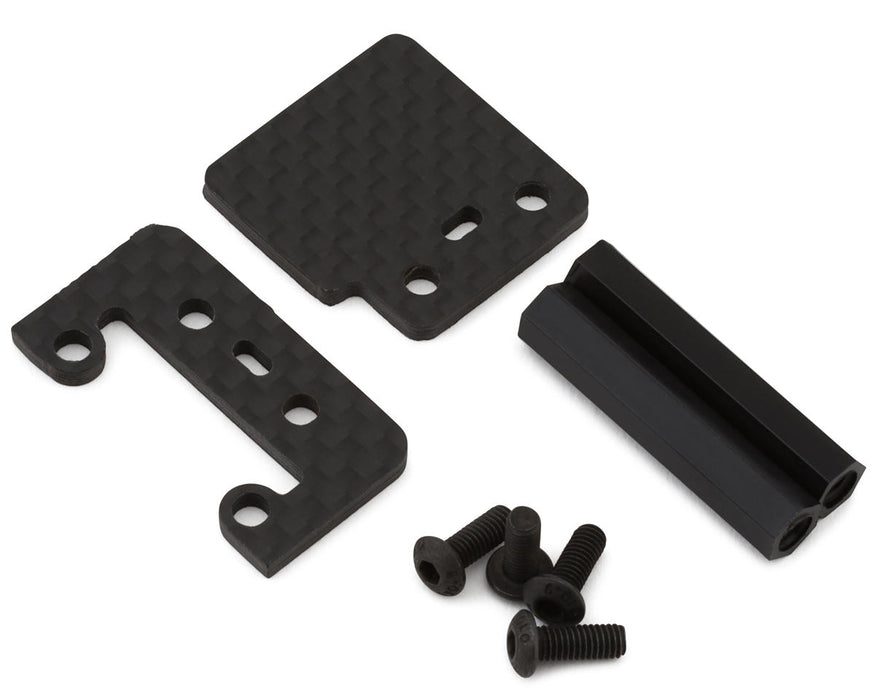 LapMonitor Team Associated RC8B3e Carbon Fiber Transponder Mount