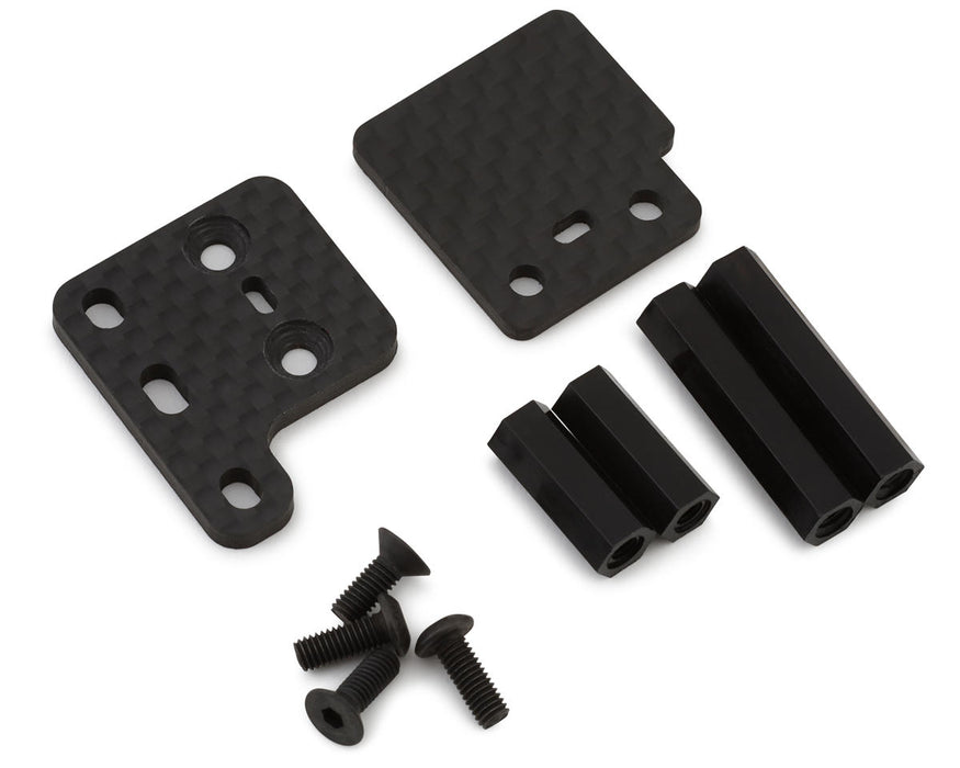 LapMonitor Xray XB8E/Losi 8IGHT-XE Carbon Fiber Transponder Mount