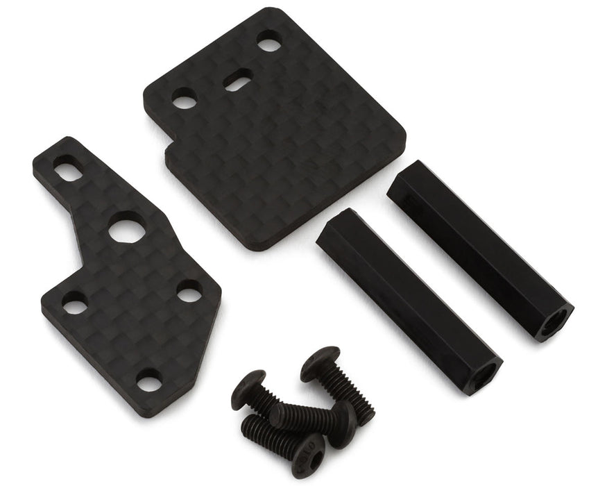 LapMonitor Xray XB8 Nitro Carbon Fiber Transponder Mount