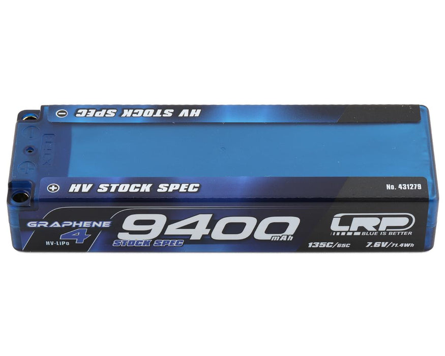 LRP 2S 135C Graphene-4 HV LiPo Battery (7.6V/9400mAh)
