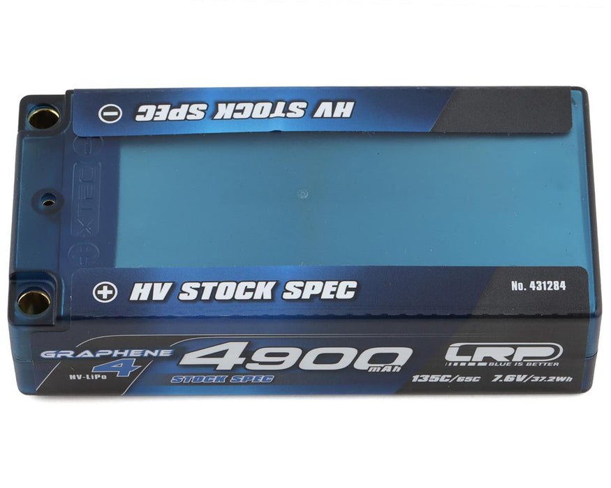 LRP 2S 135C Graphene-4 HV LiPo Battery (7.6V/4900mAh)