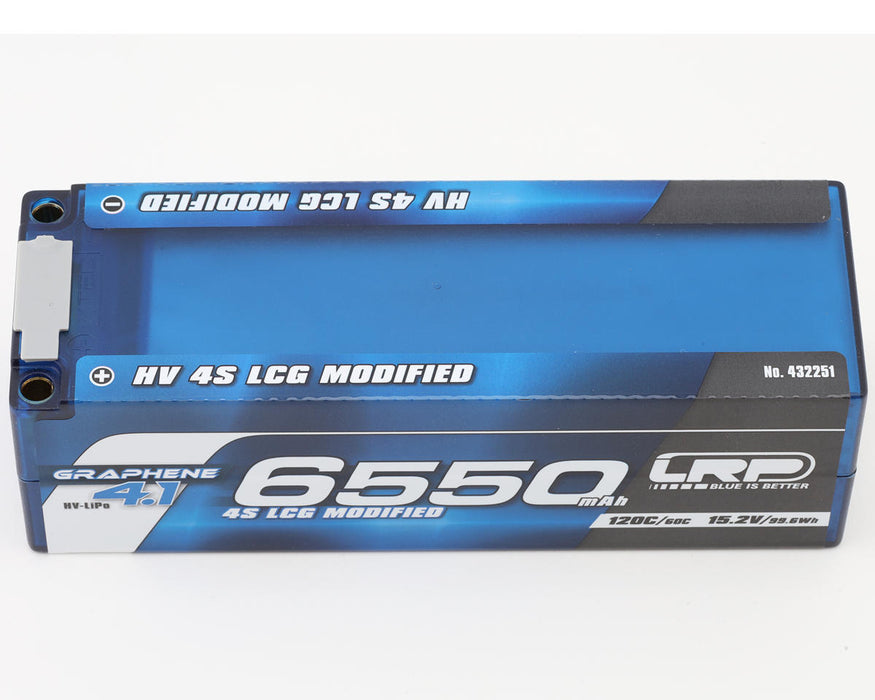 LRP 4S 60C Graphene HV LCG LiPo Battery (15.2V/6550mAh)