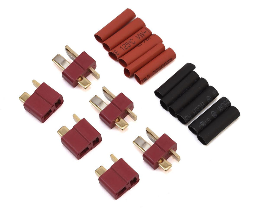 LRP T-Style Connectors (3 x Female, 3 x Male)