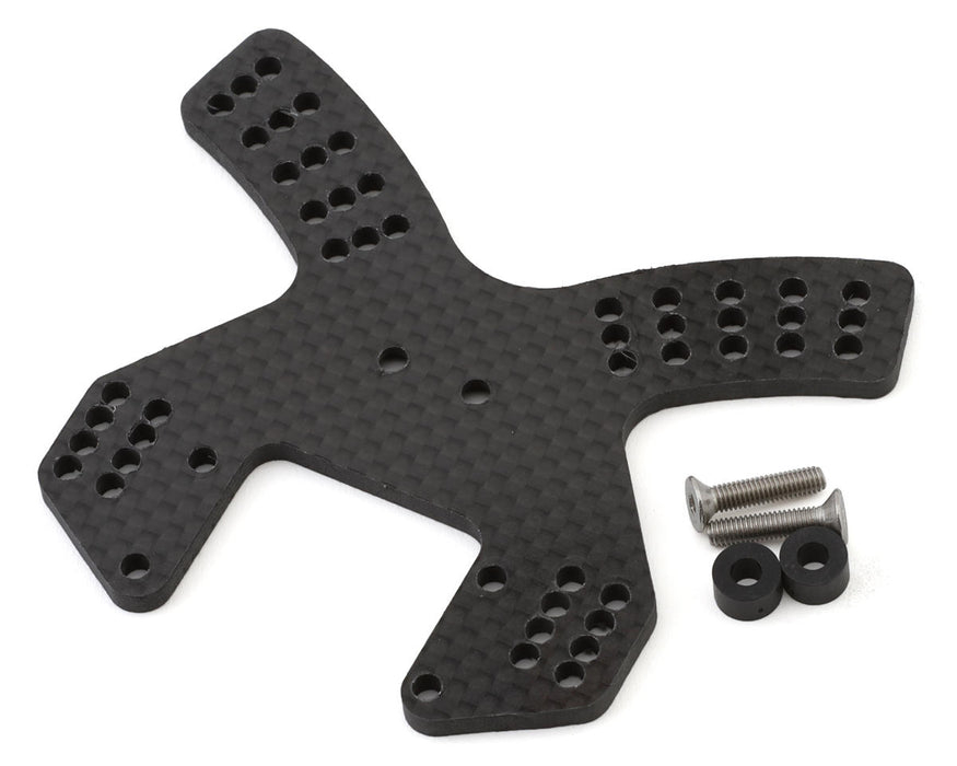 McAllister Racing DR10 3mm Carbon Fiber Front Shock Tower