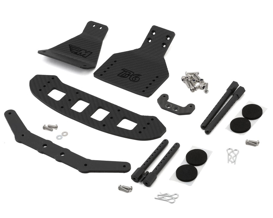 McAllister Racing Team Associated 6 Series Complete Body Mount Assembly
