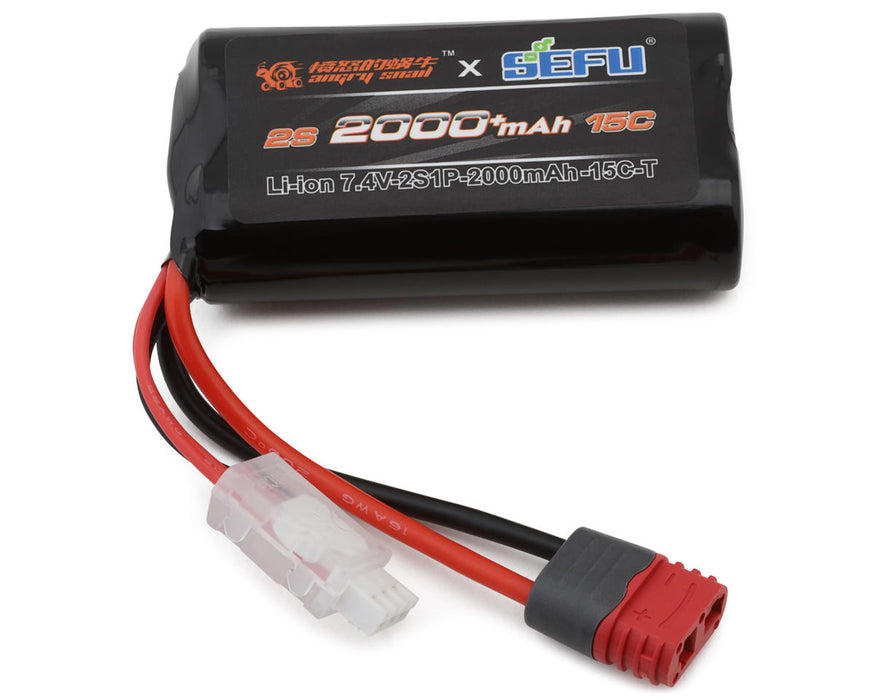 MJX HYPER GO Angry Snail™ 2S 15C Shorty LiPo Battery (7.4V/2000mAh)
