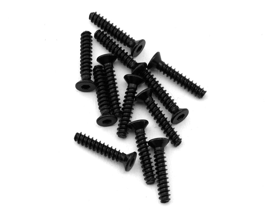 MJX HYPER GO Self-Tapping Flat Head Hex Screws (12) (2.3x12mm)