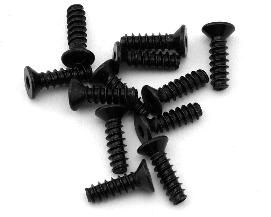 MJX HYPER GO Self-Tapping Flat Head Hex Screws (12) (2.6x9mm)