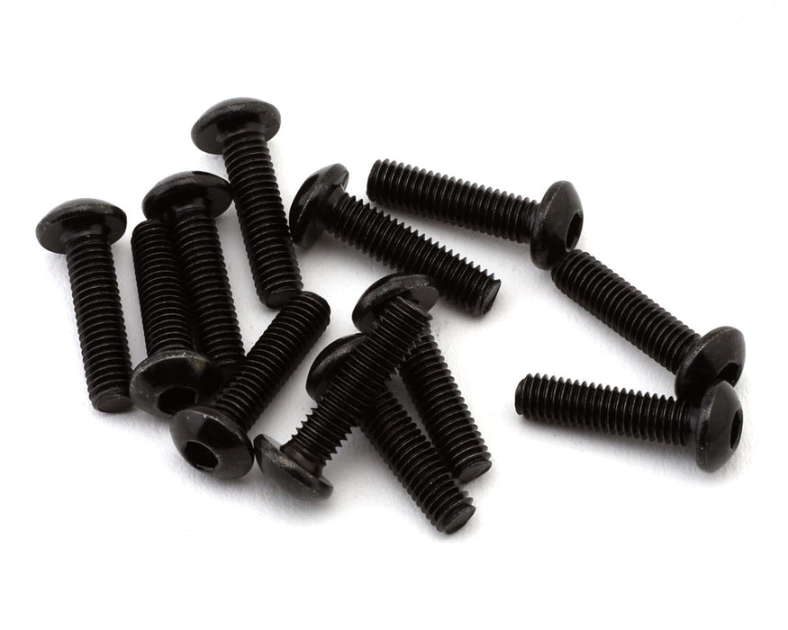 MJX HYPER GO Machined Button Head Hex Screws (12) (3x12mm)
