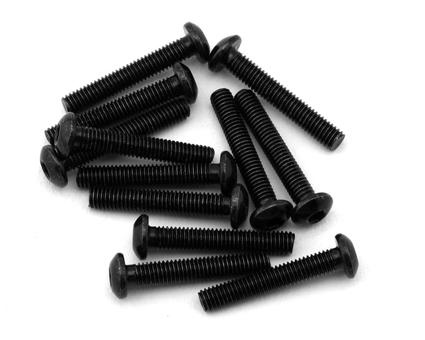 MJX HYPER GO Machined Button Head Hex Screws (12) (3x18mm)