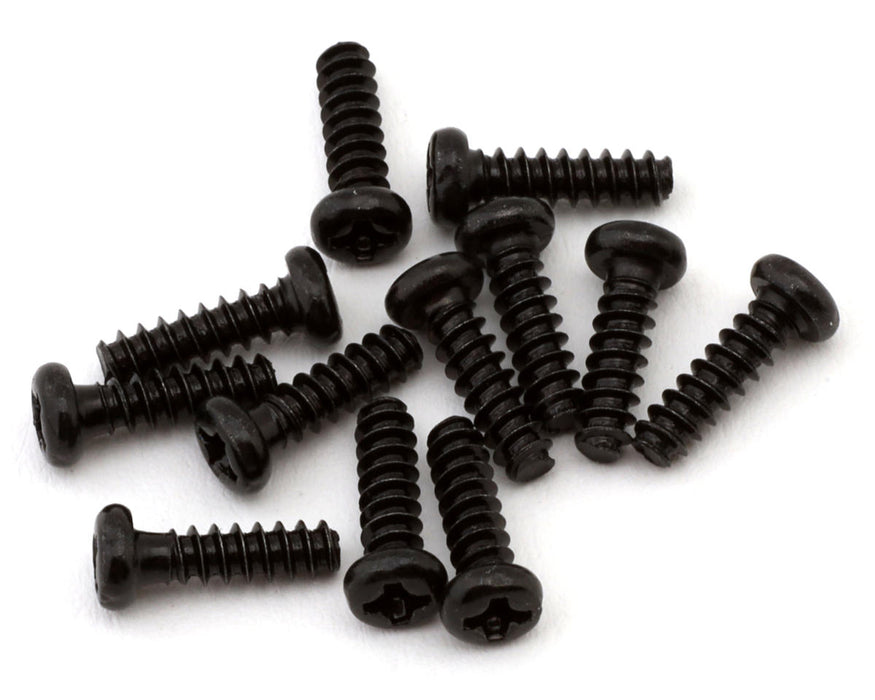 MJX HYPER GO 2.3x8x4mm Self Tapping Button Head Screws (12)