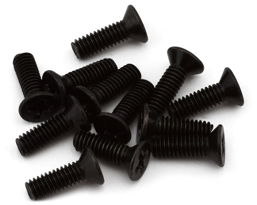 MJX HYPER GO 2.5x8x4.5mm Galvanized Flat Head Philips Screw (12)