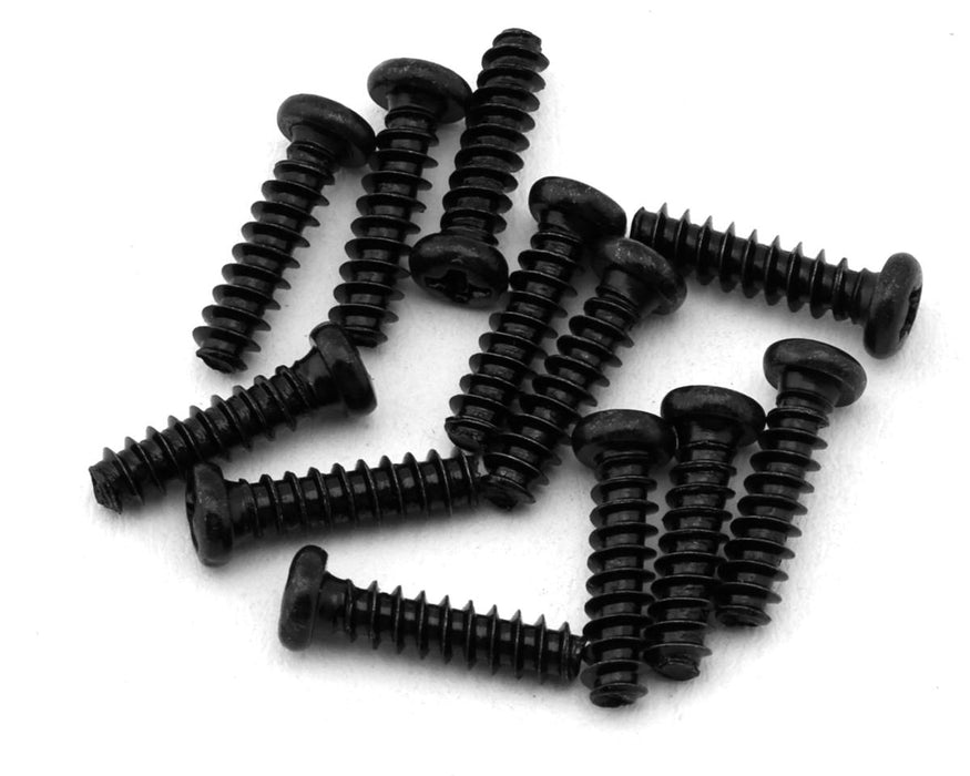 MJX HYPER GO 2.6x10mm Galvanized Button Head Self-Tapping Philips Screw (12)