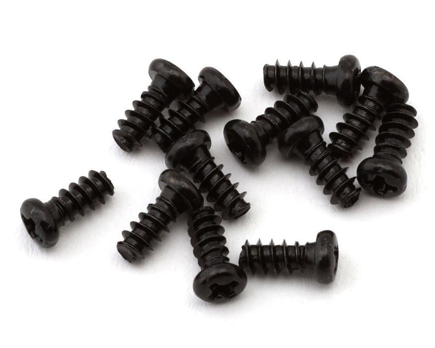 MJX HYPER GO 2.6x6mm Galvanized Button Head Self-Tapping Philips Screw (12)