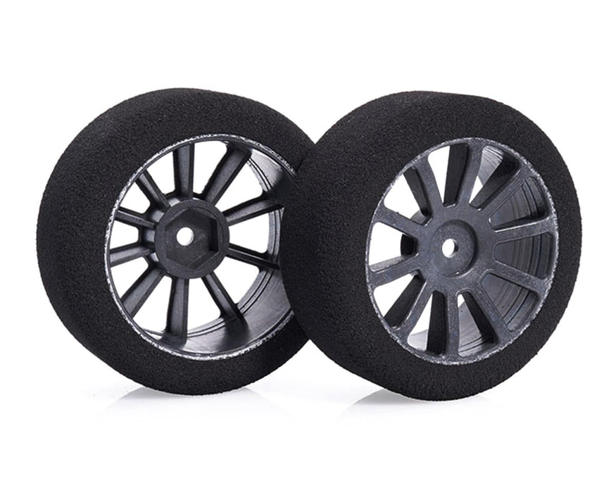 Matrix 26mm 1/10 Foam Front Tires (Air Carbon Rim) (2) (12mm Hex) (32 Shore)