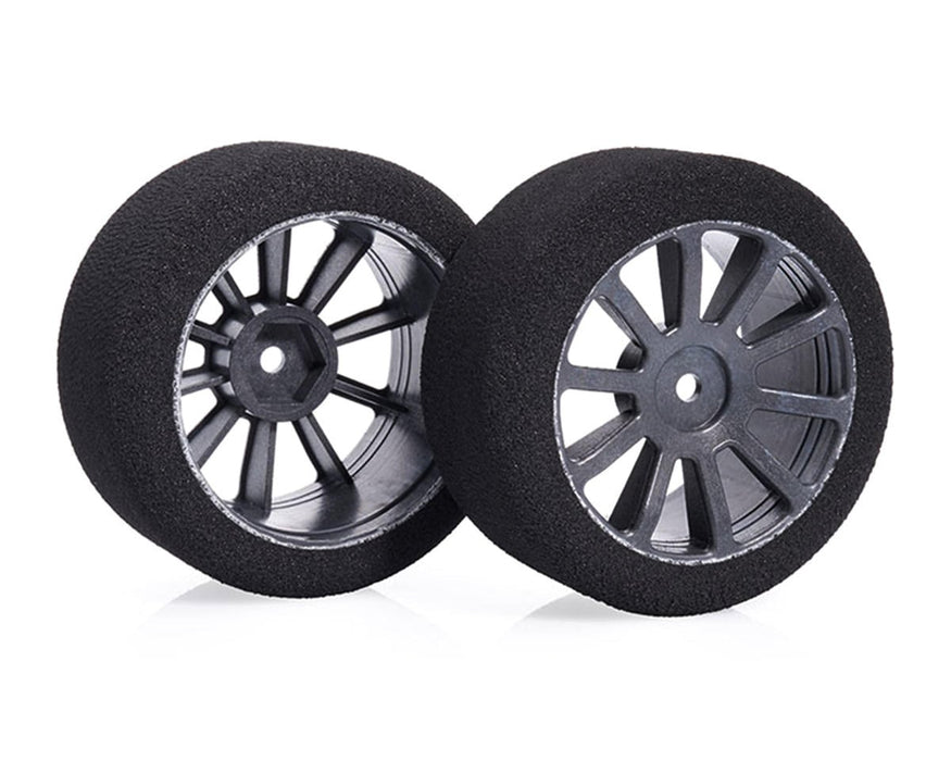 Matrix 30mm 1/10 Foam Rear Tires (Air Carbon Rim) (2) (12mm Hex) (32 Shore)