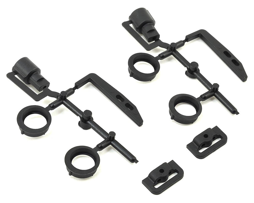 Mugen Seiki MTC1 Solid Axle/Eccentric Hub/Battery Mount Parts Set