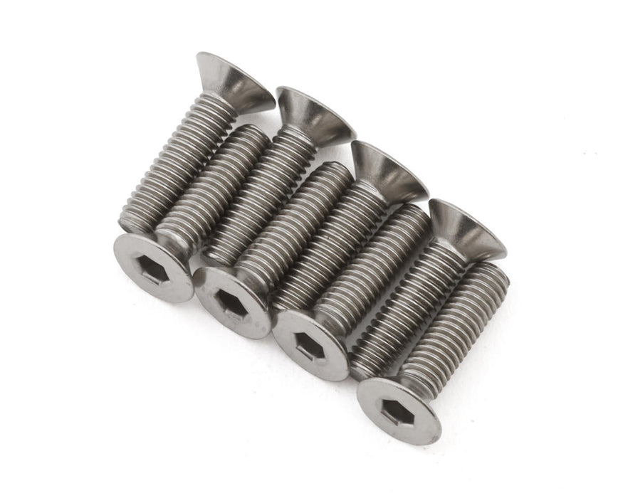 Mugen Seiki Titanium Flat Head Screw Set (3x12mm)