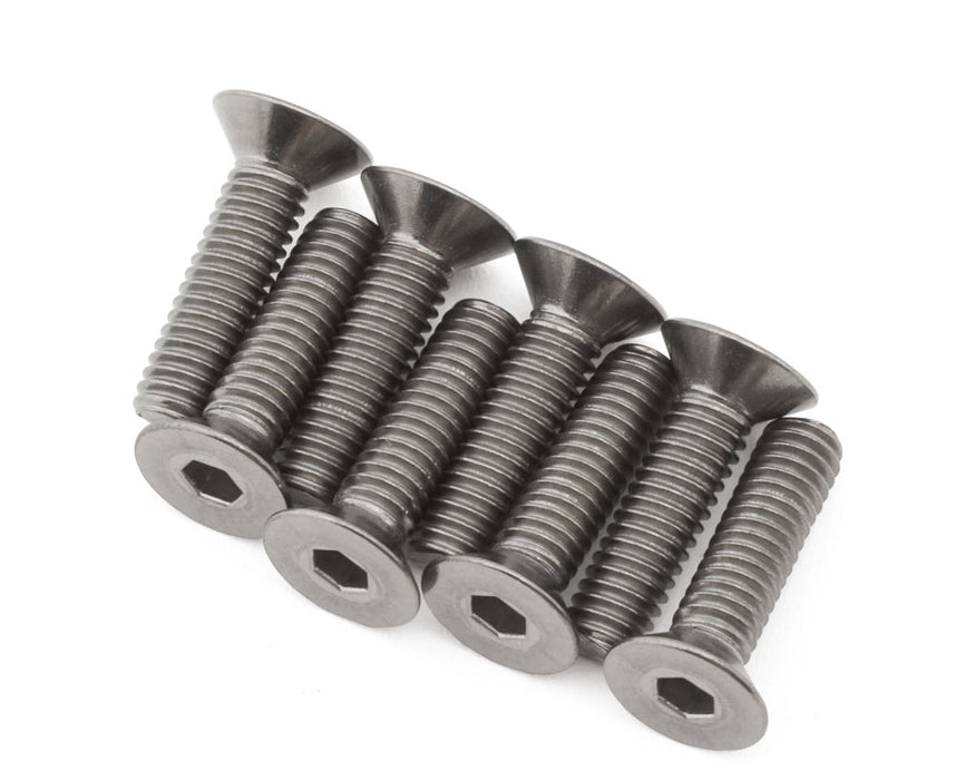 Mugen Seiki SJG Titanium Flat Head Screw Set (4x15mm)