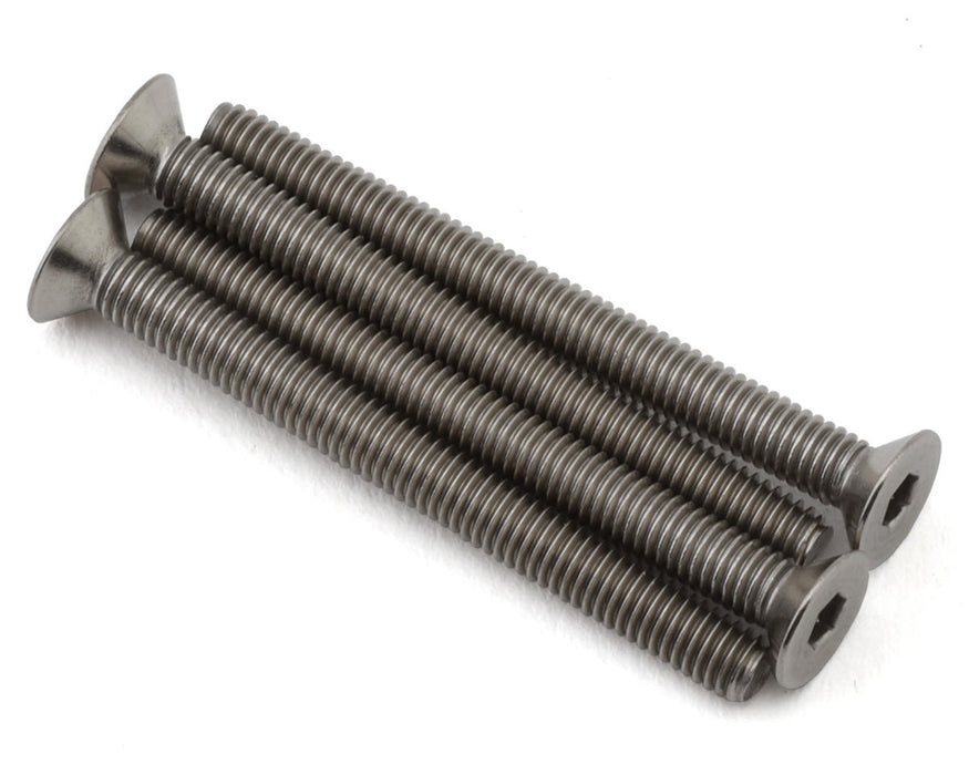 Mugen Seiki SJG Titanium Flat Head Screw Set (3x32mm)