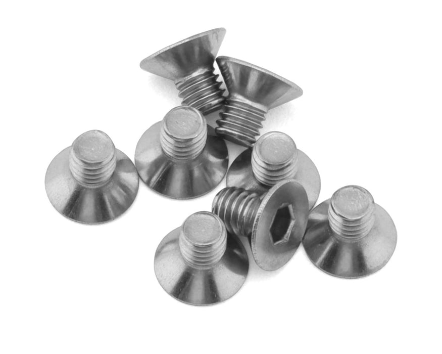 Mugen Seiki Titanium Flat Head Screw Set (3x5mm)