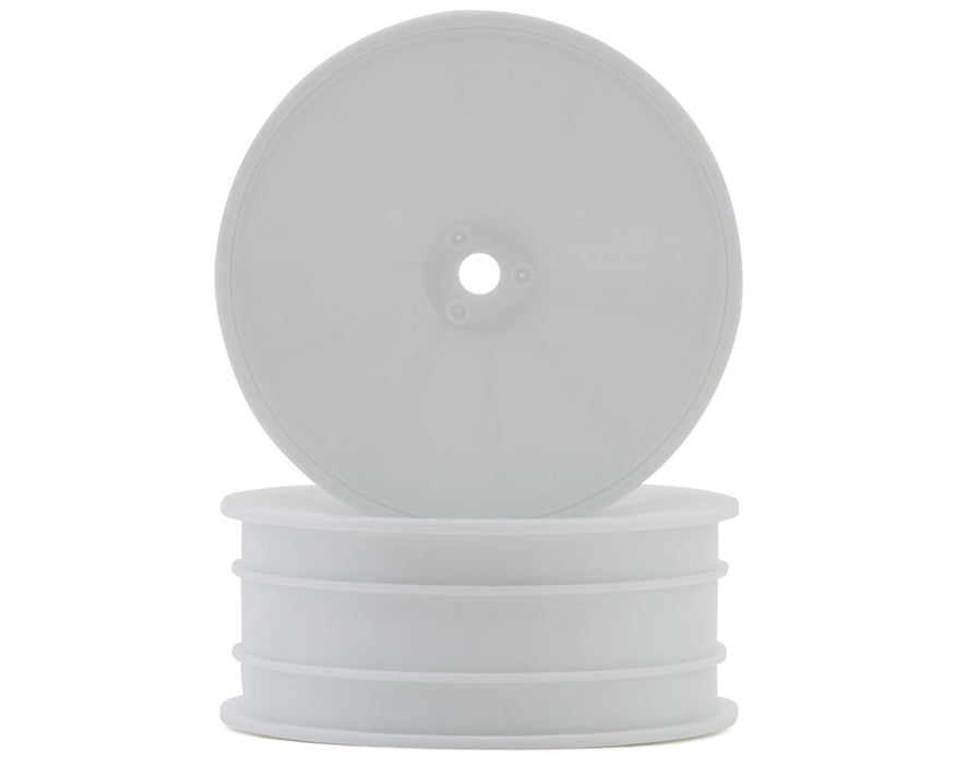Mugen Seiki 2.2 Front Buggy Wheels (White) (2)