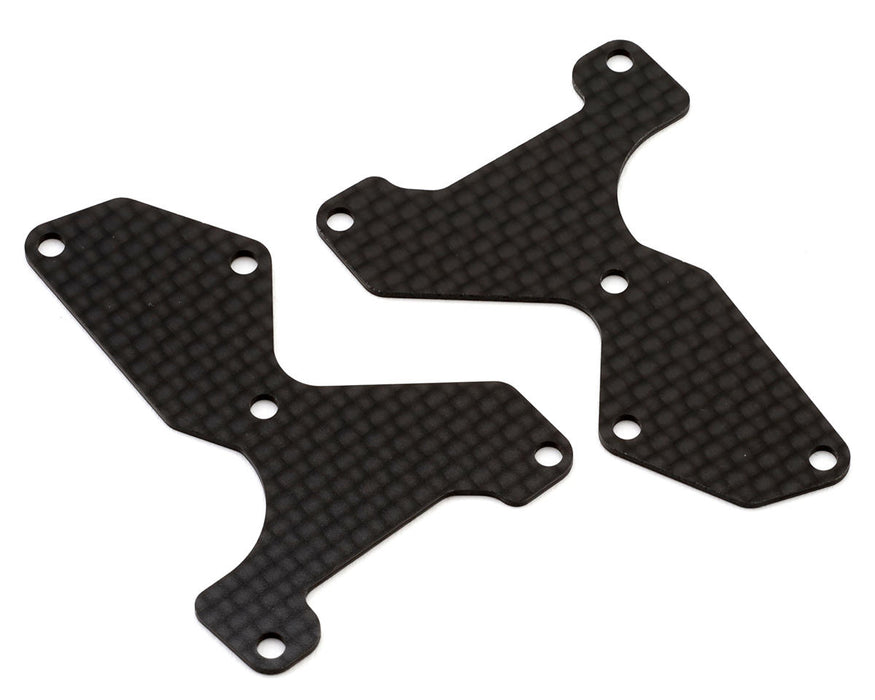 Mugen Seiki MBX8 Graphite Front Lower Arm Plates (2) (1.2mm)