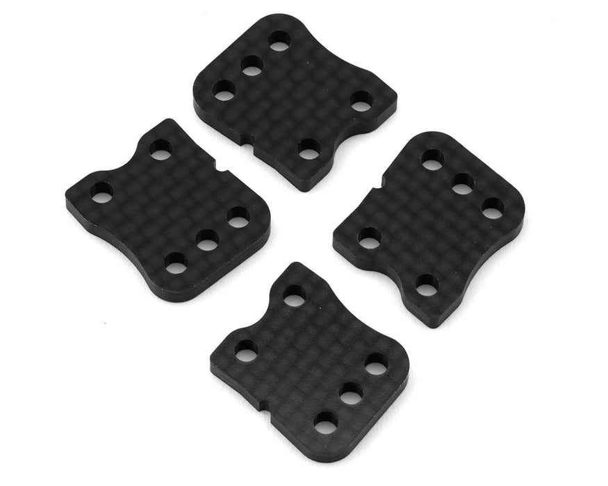Mugen Seiki MBX8R Graphite Rear Camber Link Plates (4) (0°)