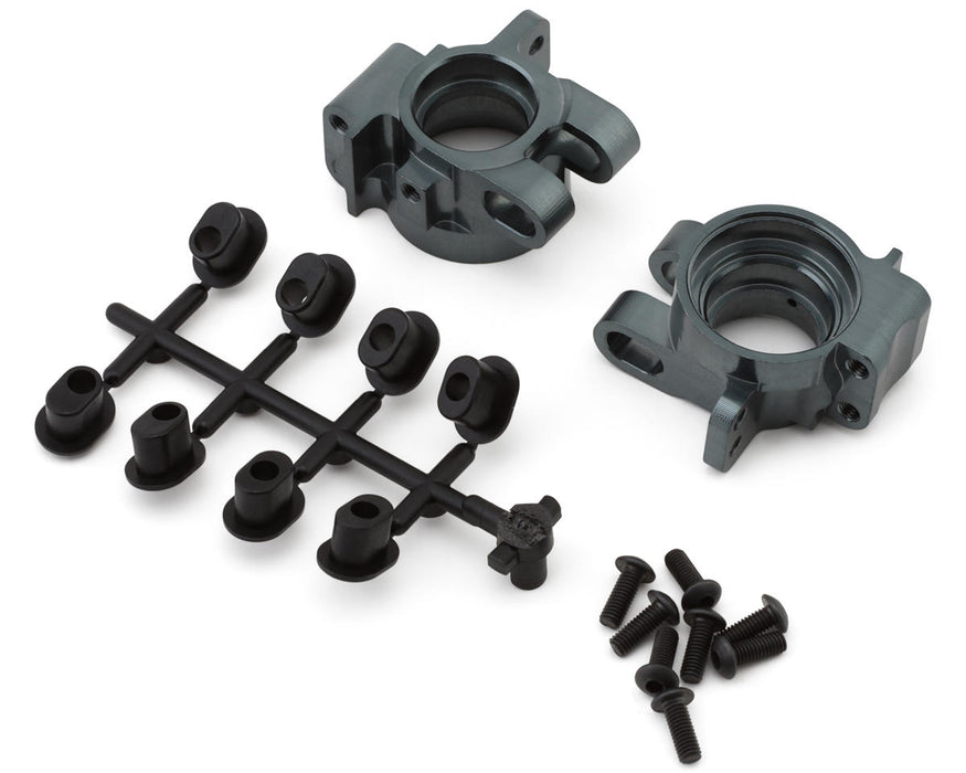 Mugen Seiki MBX8R Aluminum Rear Hub Carrier Set