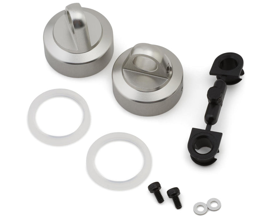 Mugen Seiki MBX8 Aluminum Emulsion Damper Shock Caps (2)